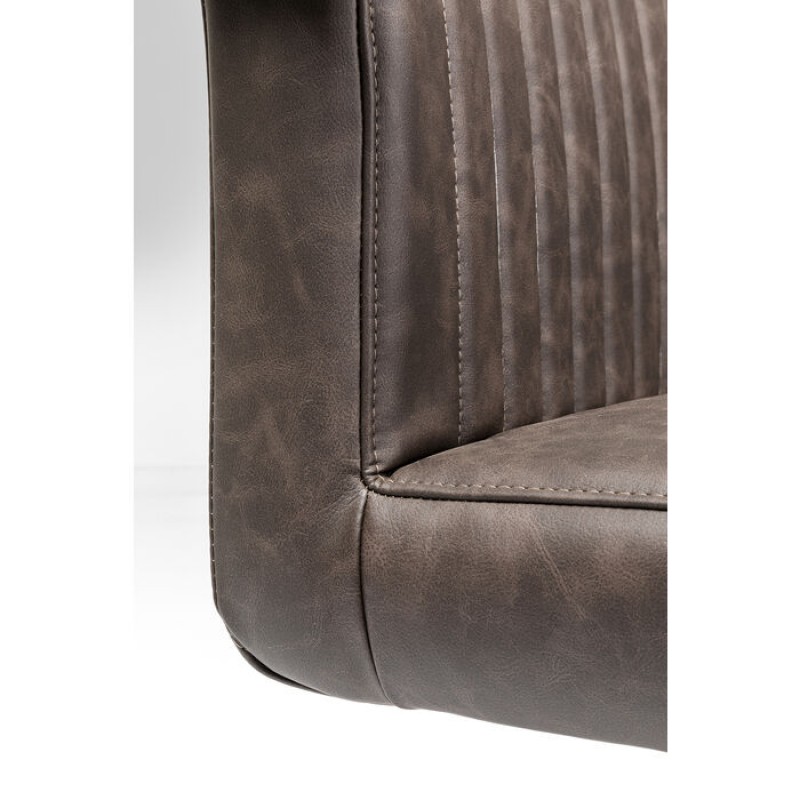 Cantilever Armchair Thamos Brown